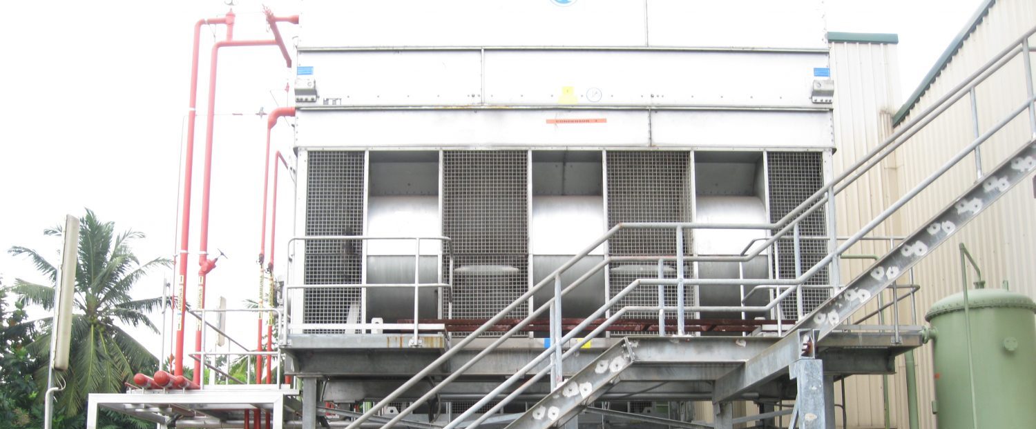 cold storage facility outdoors view