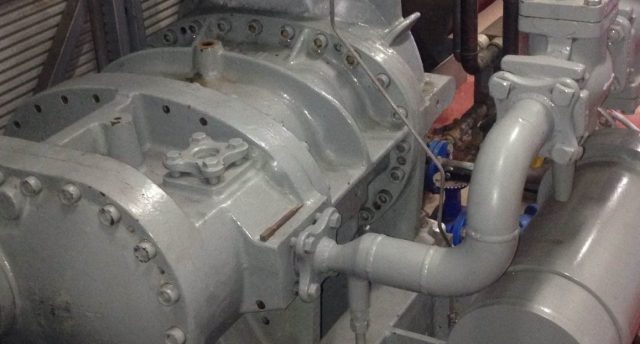 a refrigeration plant to service the two auto bake serpentine systems