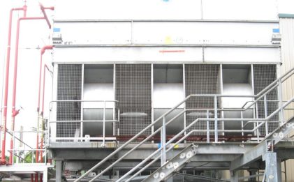 cold storage facility outdoors view