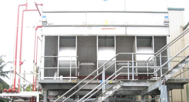 cold storage facility outdoors view