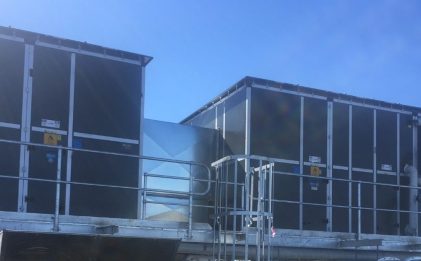 outdoor industrial refrigeration equipment