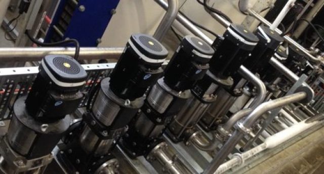 industrial refrigeration chilled water and glycol system